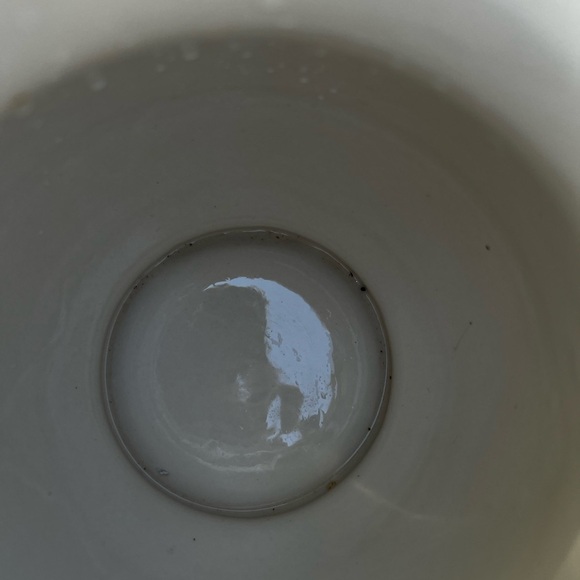 Hand-Painted Biscotti Jar with Olive Design - Picture 6 of 7